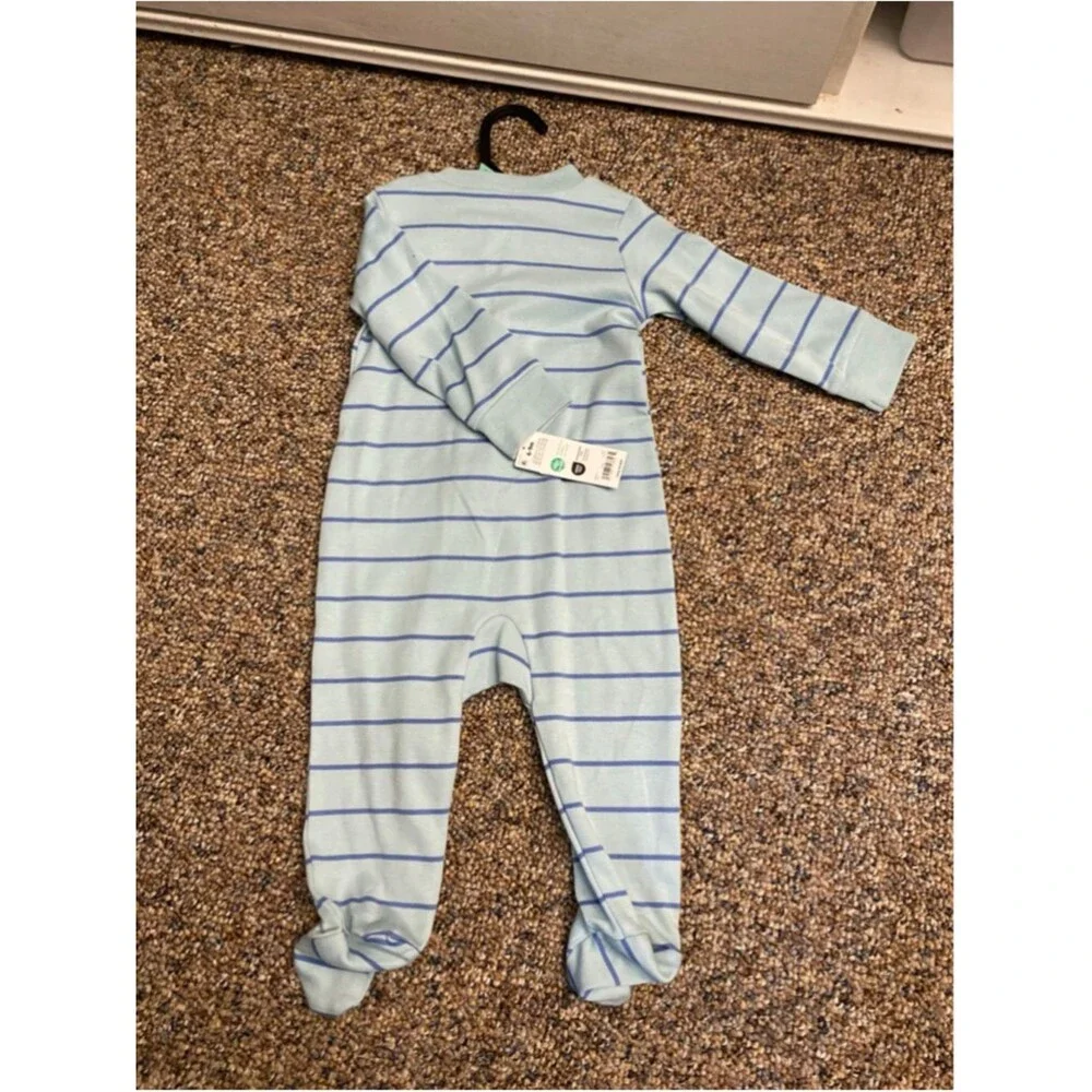 Baby Carter's Light Blue Striped 
